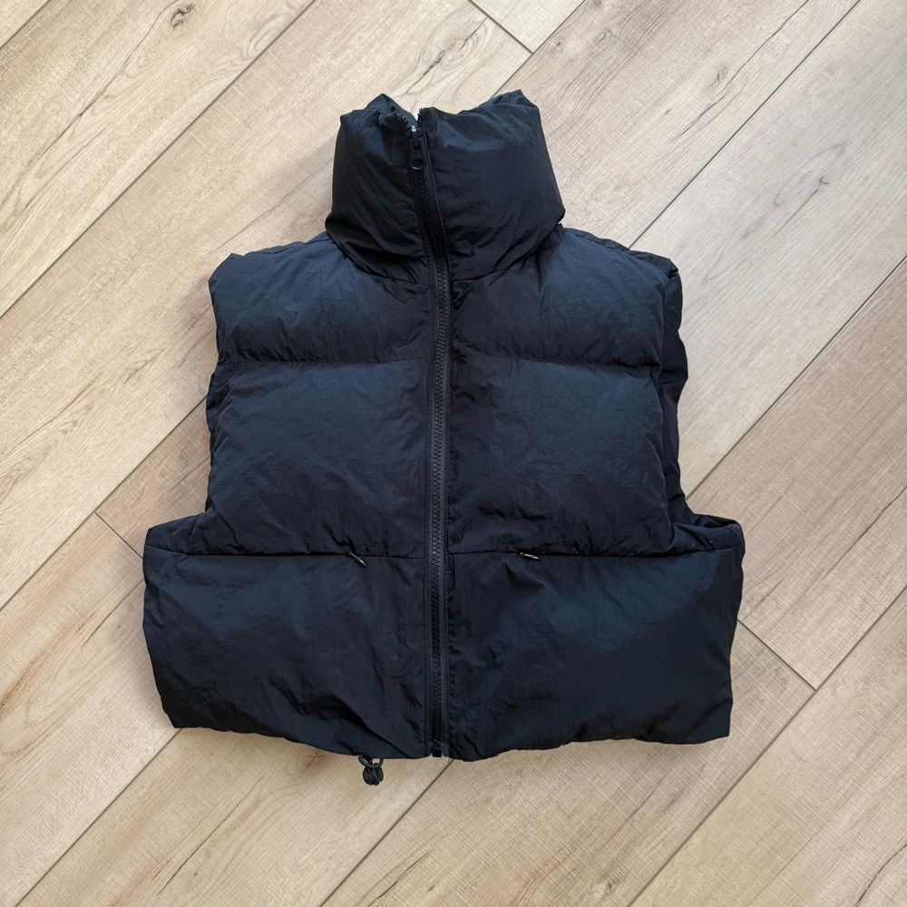 Black Puffer Vest